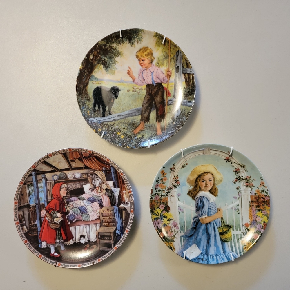 3 Plates Nursery Rhymes Group 3